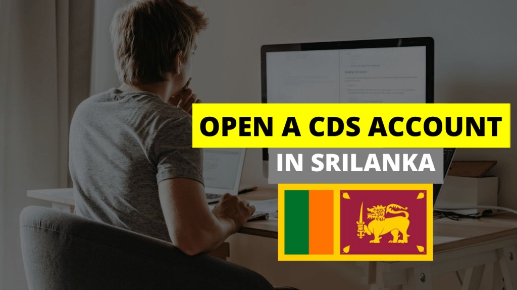 How oto open a central depositary system account through mobile in srilanka