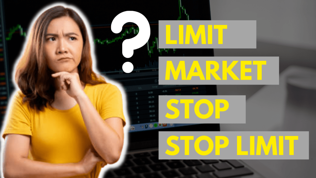 Stock market order types for trading and investing
